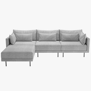 West Elm Halsey Sectional Sofa