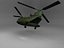 Baixo poli CH-47 Chinook