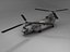 Baixo poli CH-47 Chinook
