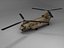 Baixo poli CH-47 Chinook