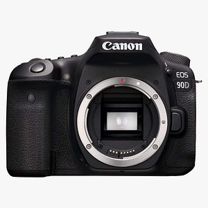 3D Canon EOS 90D Camera - 32 5 MP model