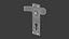 Cardea Curved Black Iron Handle