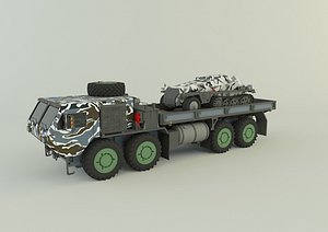 M 977 Hemtt Truck Replica SDKFZ 250 3D model