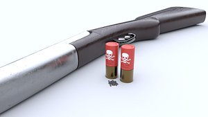 Double Barrel Shotgun