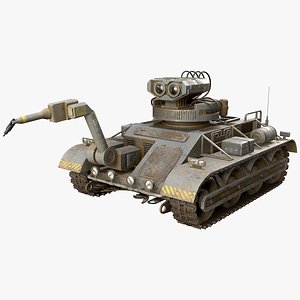 Robot Concept-3-Urban-Dirty 3D model