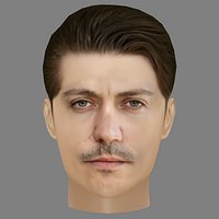 Greg Kolpakchi Head - Low poly head for game