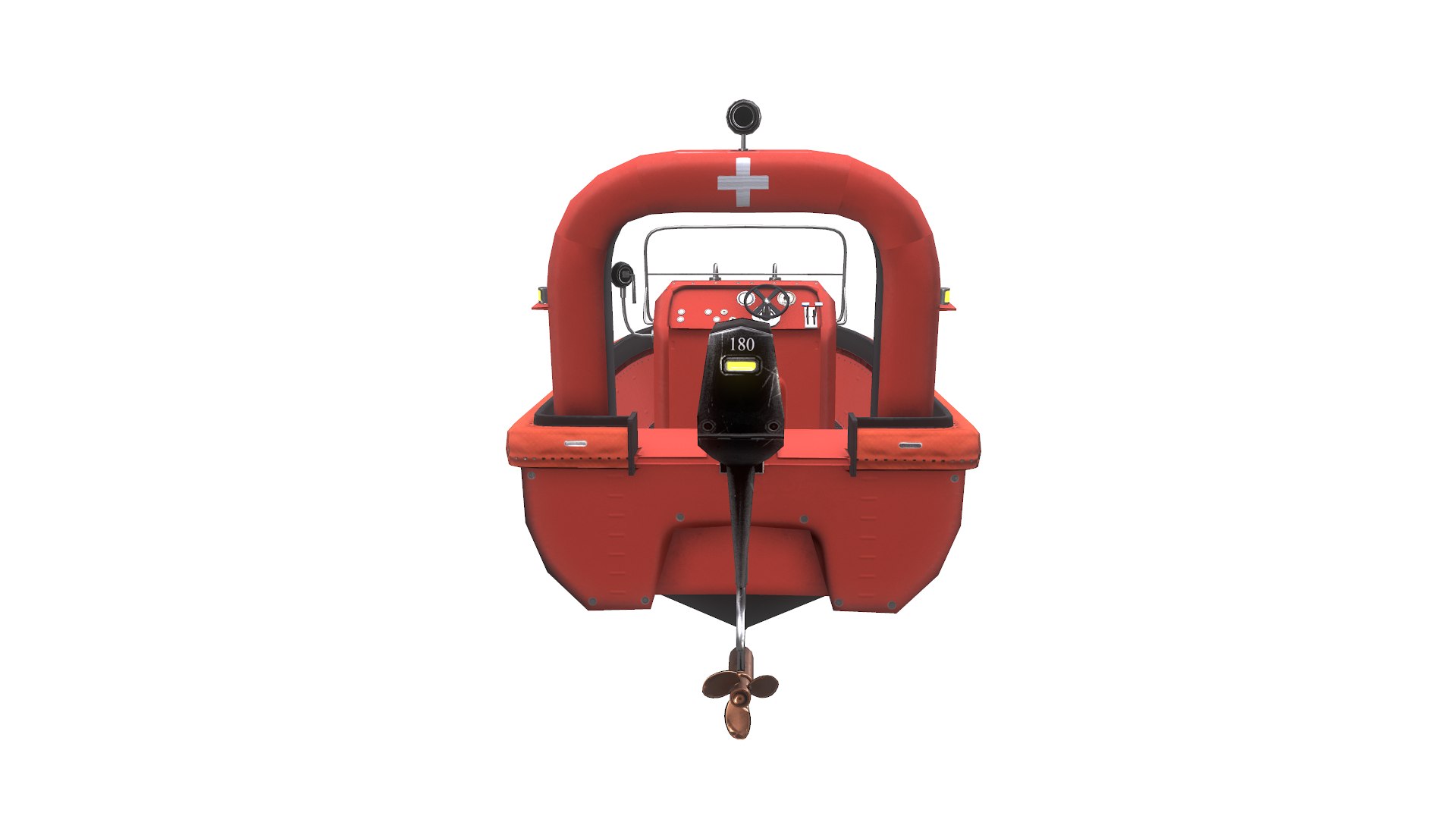 3D Fast Rescue Boat Model - TurboSquid 1662090