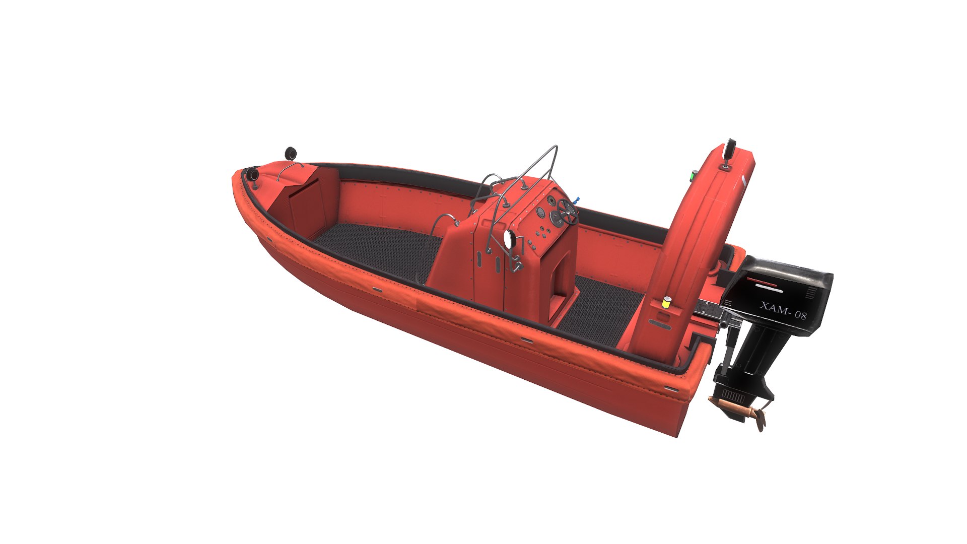 3D Fast Rescue Boat Model - TurboSquid 1662090