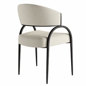 3D BAHATI CHAIR model