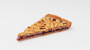 Pie or  tart with currant berries