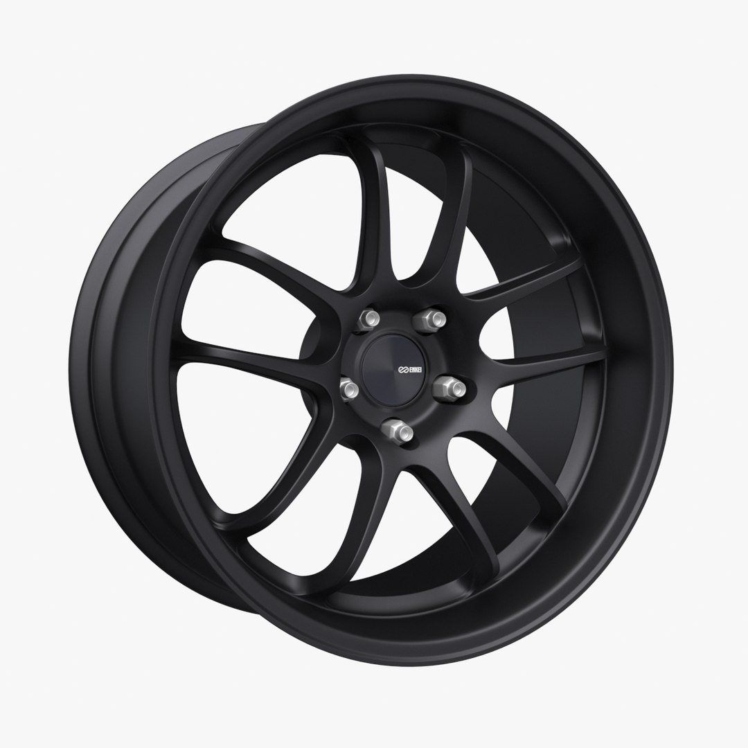 Enkei PF01 EVO Wheel Rim 3D model - TurboSquid 1915749