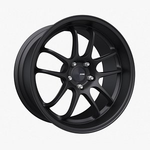 Enkei PF01 EVO Wheel Rim 3D model