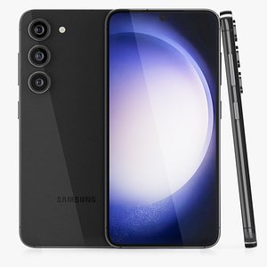 3D Samsung GALAXY S23 and S23 Plus model