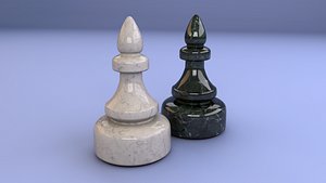 Chess Piece - Pawn 3D model