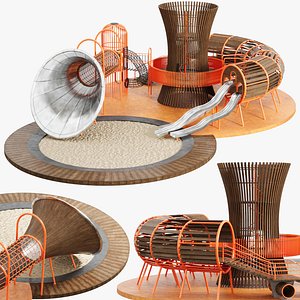 Large Playground 3D model