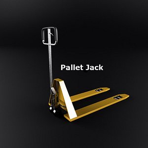 3d model pallet jack