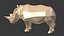 Coleção de animais Low Poly Cartoon