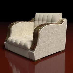 3D armchair chair model