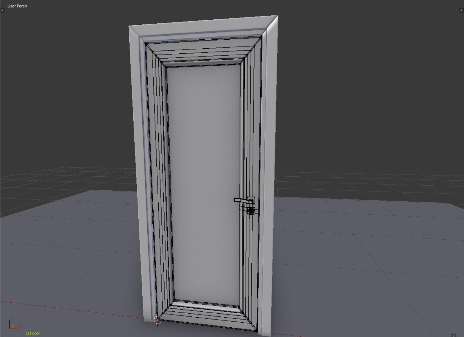 3d Interior Door Model