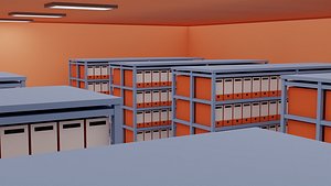 3D Archive Room