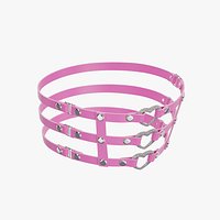 Leather Leg Garter 3