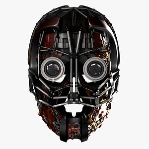 mechano helmet 3d model