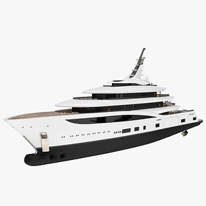 Generica Superyacht 3D model