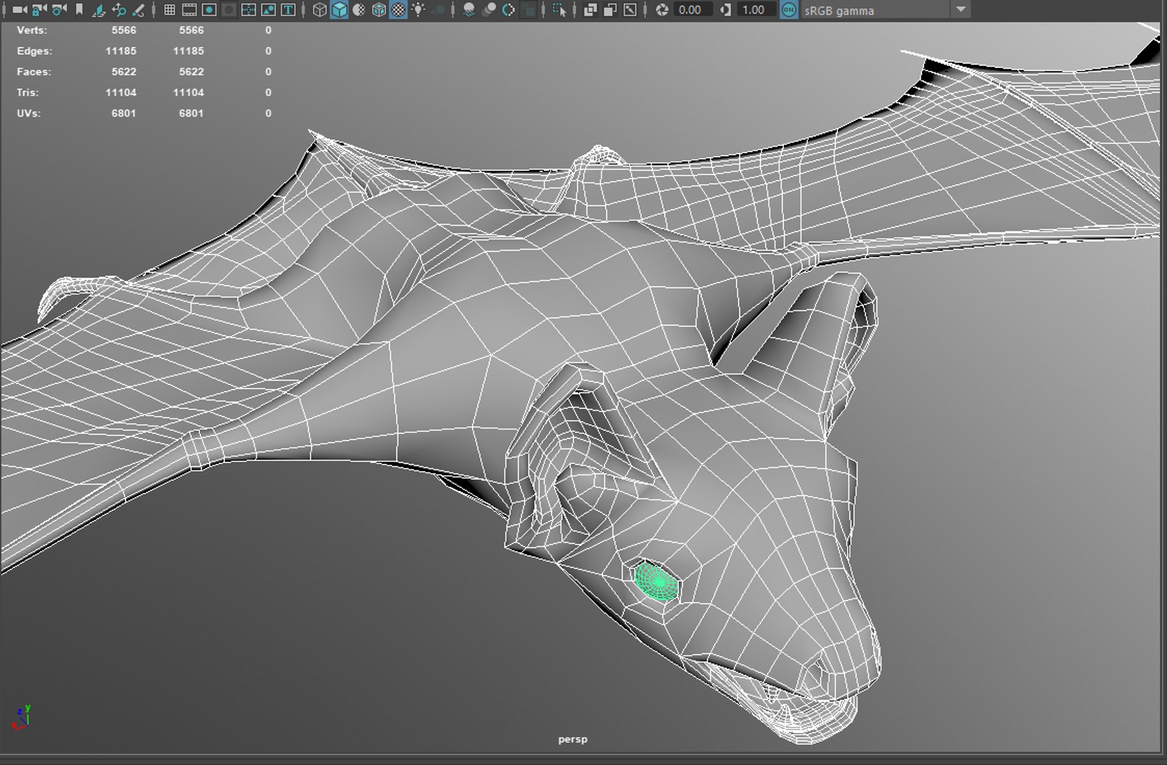 Bat Cloth Wings 3D Model - TurboSquid 1372985