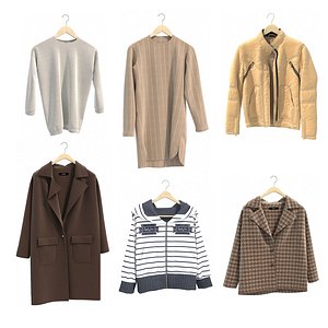 3D Clothing on Hanger 10 model