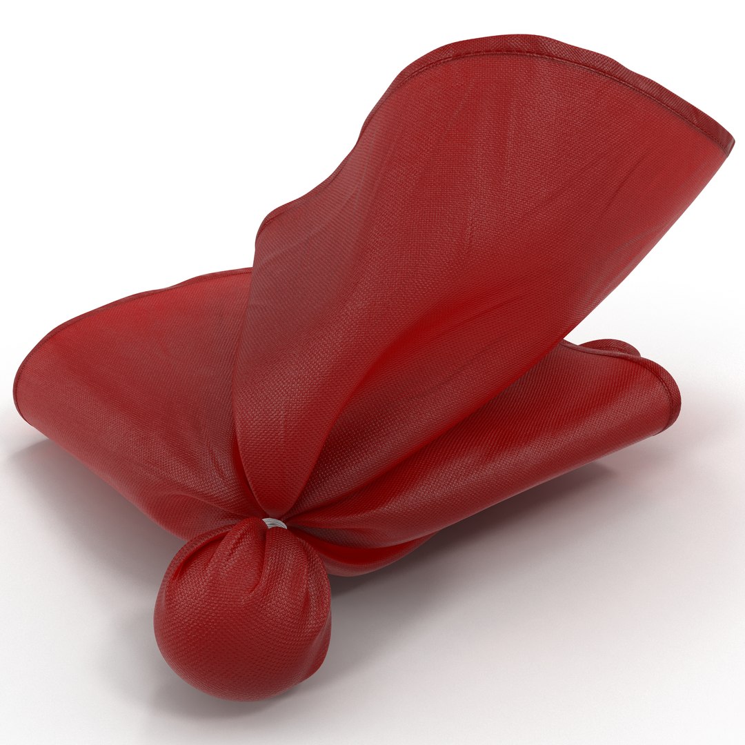 Football Penalty Flag Red 3D Model 3D model preview