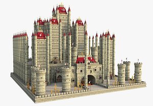 Castle Towers 3D model