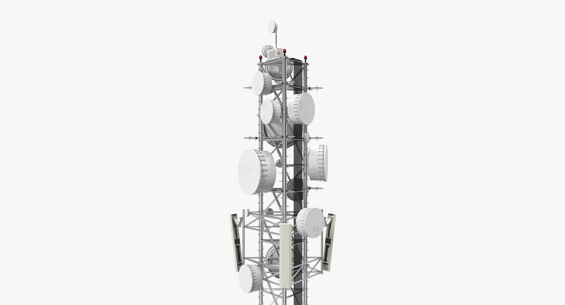 Cell Phone Tower 3 3D model preview