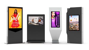 3D Electronic Kiosk Collection