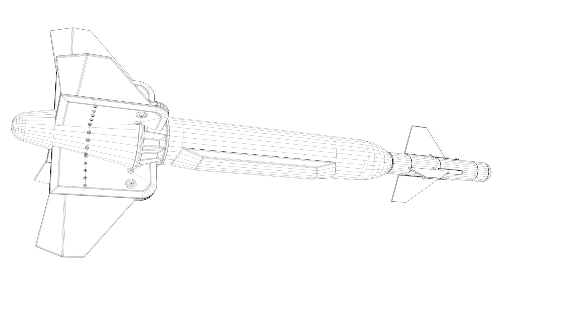 Gbu-24b Paveway Model - Turbosquid 2037384