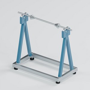 Motorcycle Wheel Balancing Stand with Conical Centres