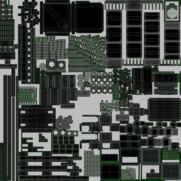 3D generic circuit board - TurboSquid 1219607