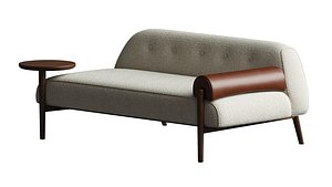 3D Wyatt  Fabric Sofa Daybed
