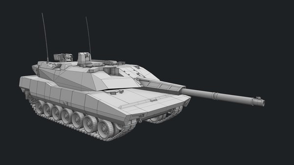 3D KF51 Panther model - TurboSquid 1925432