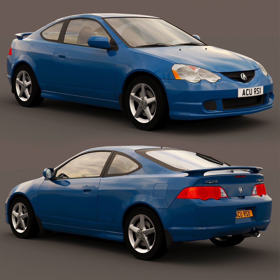 Acura Rsx 3D Model - TurboSquid 1923369