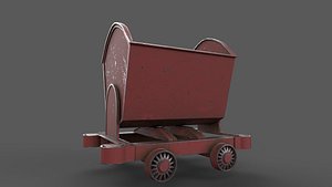 3D Mine Cart