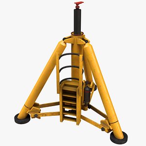 3D Aircraft Jack PBR