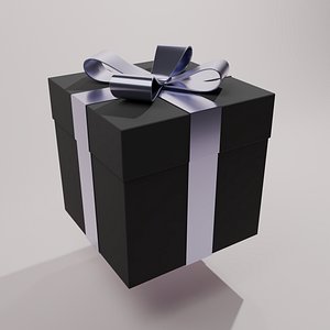 3D Gift Box model