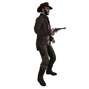 Cowboy MC 2 Rigged