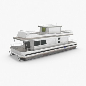 houseboat 3D model