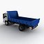 isuzu dump truck 3d model