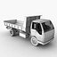 isuzu dump truck 3d model