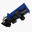 isuzu dump truck 3d model