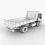 isuzu dump truck 3d model