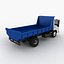 isuzu dump truck 3d model