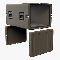 19-Inch Rack Mount Field Case 8U
